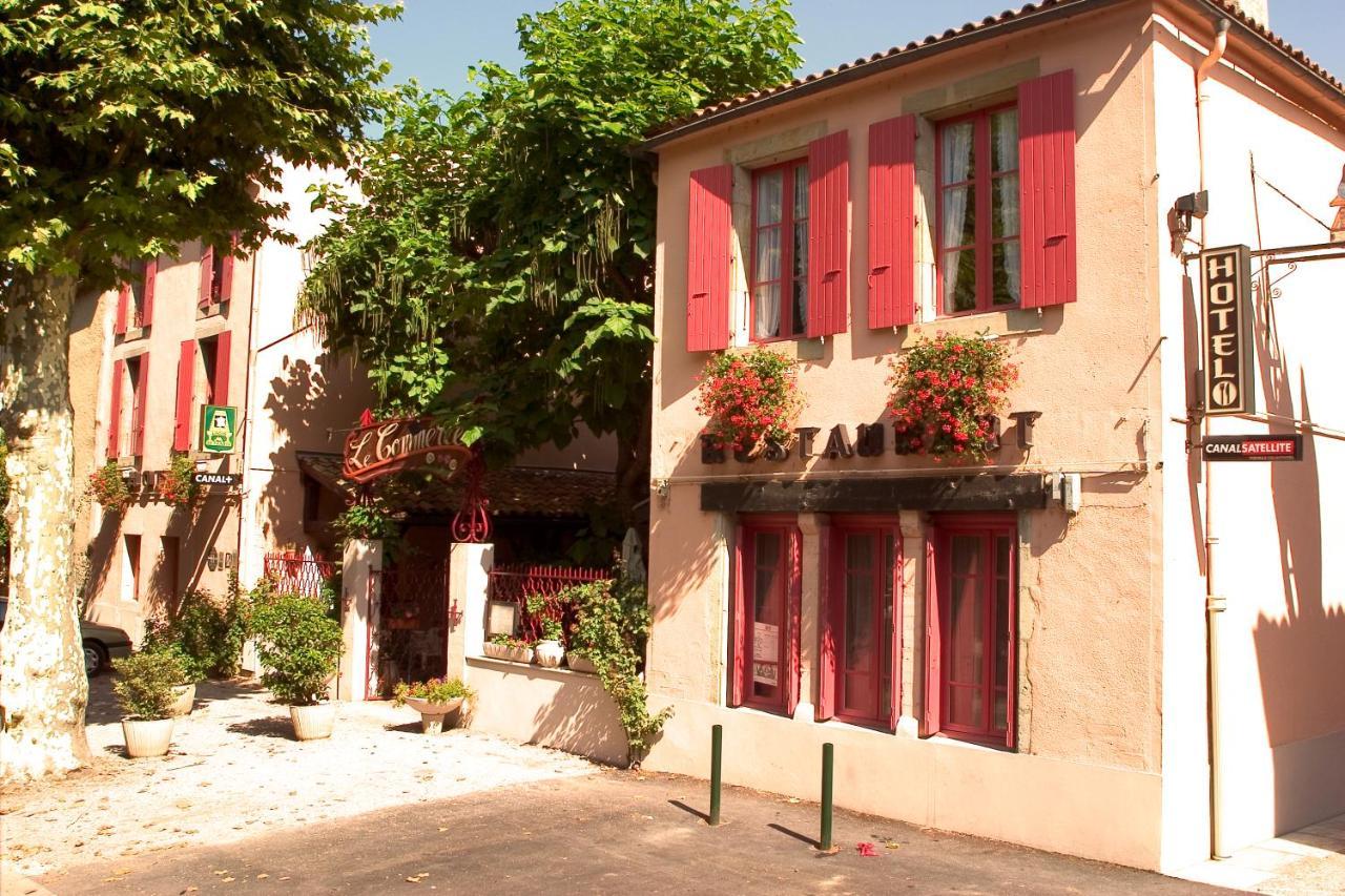 Hôtel Le Commerce Mirepoix (Ariege) Exterior foto